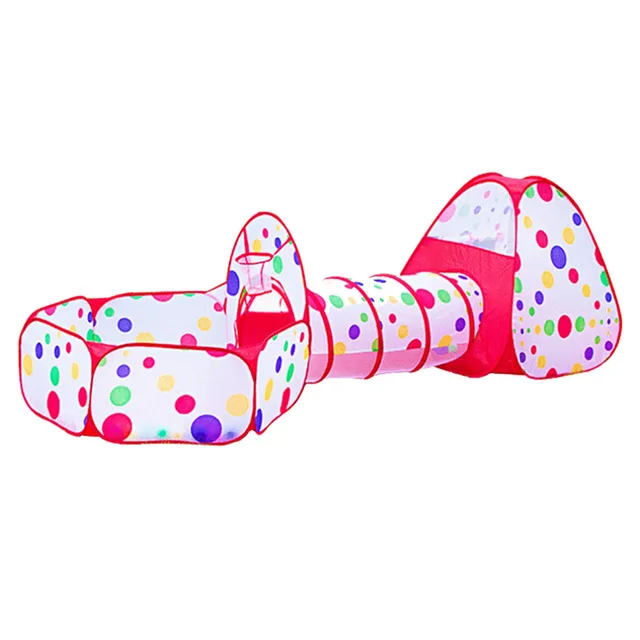 Kid Playground Yard Room Pool Gift Baby Playpens Children Ball Pool Baby Ballon Playpen Portable Kids Tent Ball Crawling Tunnel 5