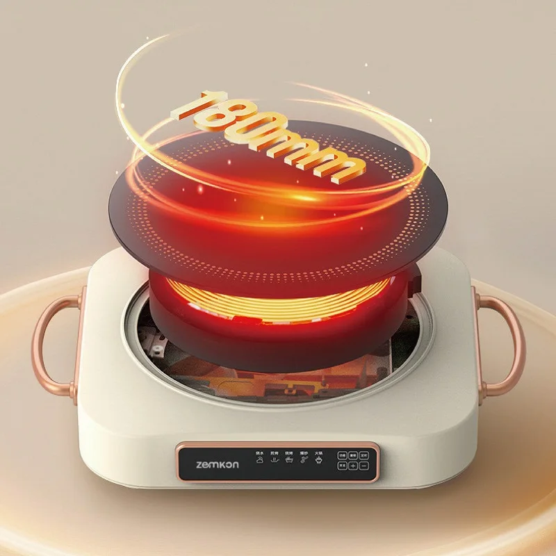 2200W Electric Ceramic Stove Home Timer Tea Making Machine Mini Electric Tea Stove Multi-function Boiling Water Induction Cooker 5