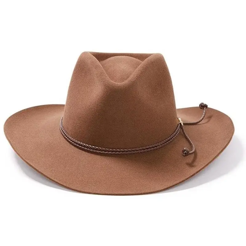 Cappello da cowboy per donna e uomo Cappello in pelle