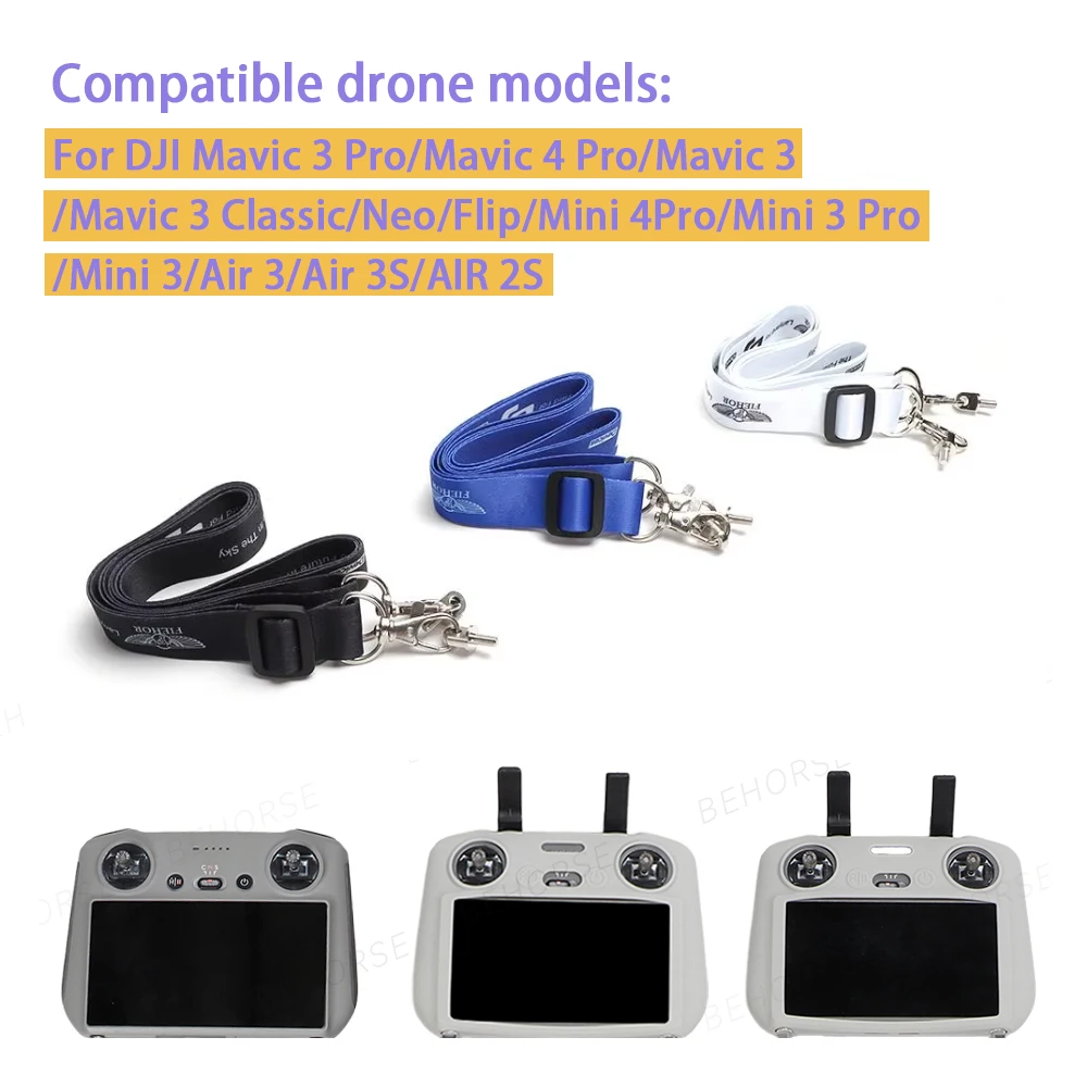 Détail des manettes et de l'écran de la radiocommande universelle pour DJI Mavic 3 Pro, Mini 4 Pro, Air 3