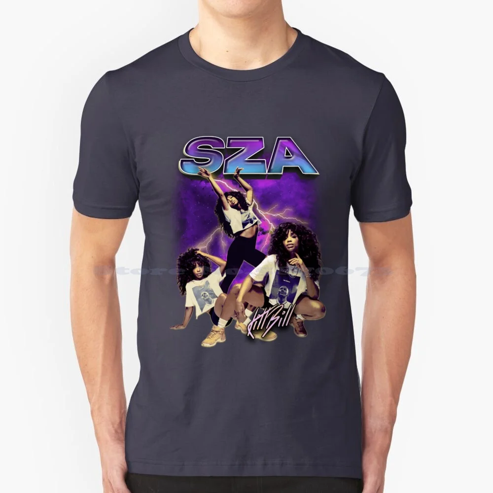 Maglietta Sza 100% Cotone Tee Snl Ctrl Sos Blind Good Days Nuovo Album Canzoni Pop Il Weekend