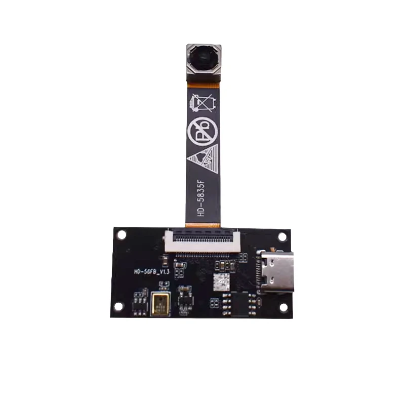 ATM/셀프 서비스를 위한 맞춤형 4K 12MP HD IMX258 USB 카메라 모듈 고속 Type-C AF 30FPS(마이크 포함) UVC OTG 플러그 플레이
