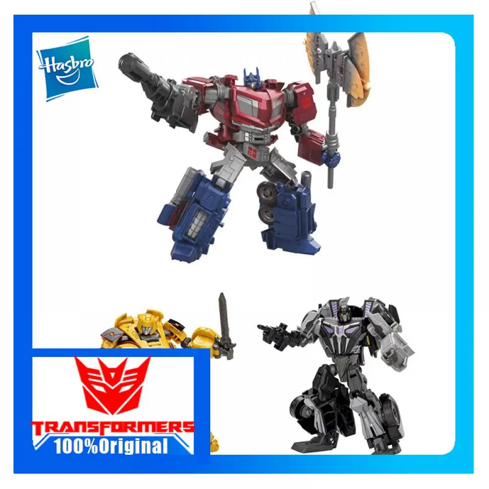 

Hasbro Transformers Wfc Game Edition Ss Optimus Prime Bumblebee Barricade Autobotsanime & Manga Peripherals Characters