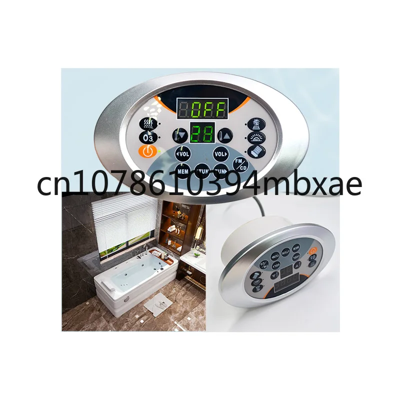 

Customized Massage Bathtub Controller KL-819 SPA Bathtub Control Panel Digital Display Temperature Control Screen Supply
