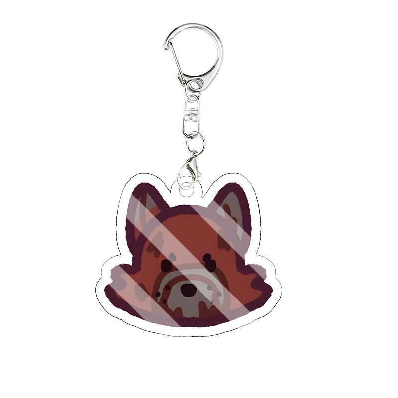 Acrylic Horror Game Keychain with Cartoon Characters