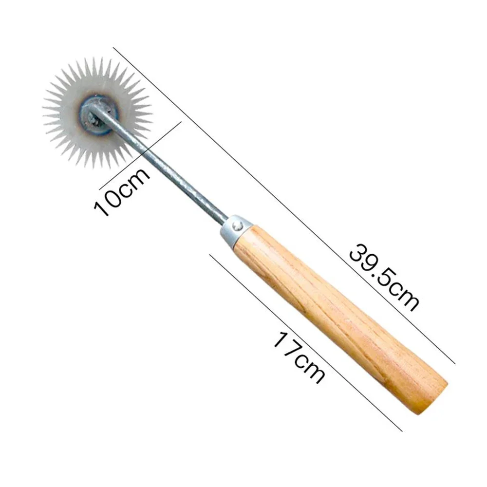 Manual Weed Remover Tool  for Lawn and Garden Sun Flower Shape Teeth Dual Purpose Manganese Steel Forged Hand Weeder 3