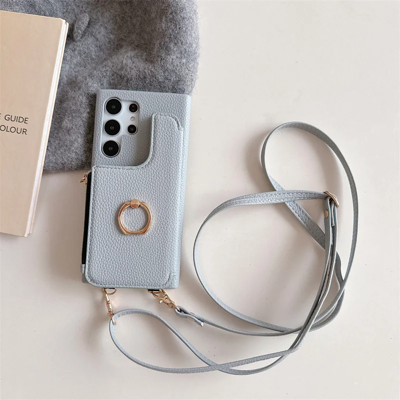 Sleek Crossbody Wallet Phone Case with Card Slots