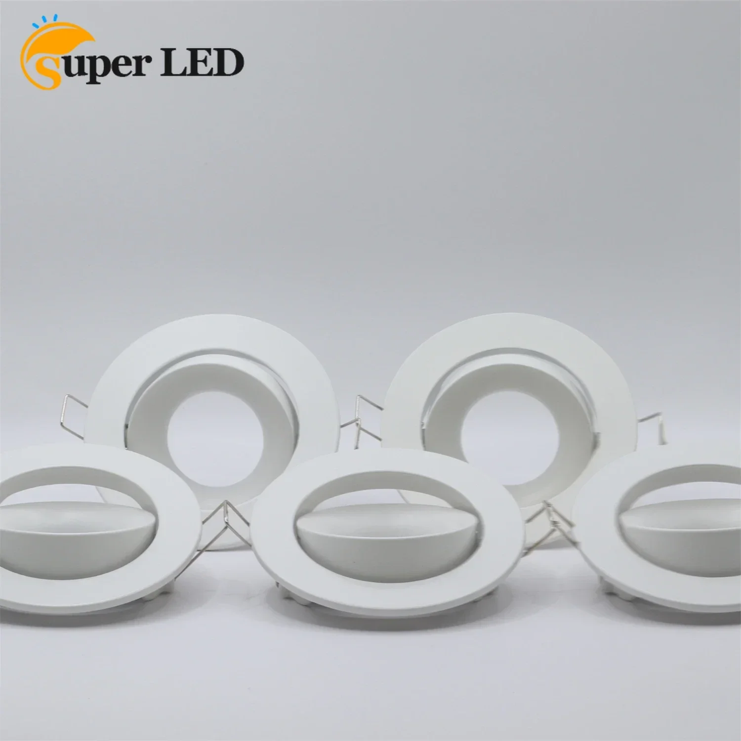 

JOYINLED монтажная рама MR16 угловая Регулируемая Встраиваемая фотомагнитная зажим круглый вырез 85 мм квадратный вырез 90 мм