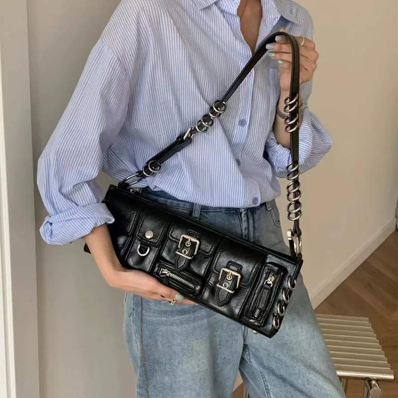 Underarm Bag Women's Bag 2023 French Niche Bag Western Style New Trendy Fashion Portable All-match Ins Shoulder Bag Handbags