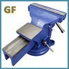 8" Heavy Duty Bench Vise Milling Clamp Grip Household Table Workbench Woodworking Vice Pliers 360 Degree Rotation 5