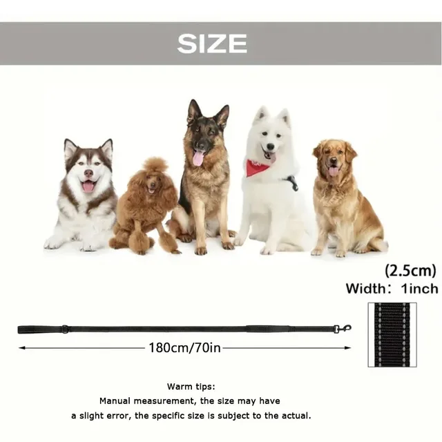 Double Strap for Dogs Hands Free Leash Dog Long Leash for Pet Puppy Accessories Dog Walking GXQ16 2