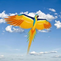 Free shipping parrot kites flying toys for kids kites string line nylon kites factory steering kite professional kite Adult kite 1