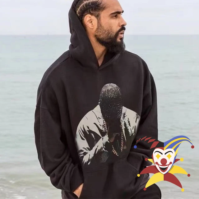 Black Los Angeles Kanye West Hoodie Men Women High Quality Sunday Service  Concert Sweatshirts Double Graphic Ye Hoodie - Hoodies u0026 Sweatshirts -  AliExpress