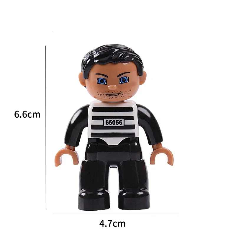 Deluxe City Action Figures Family Playset - Building Block Toys