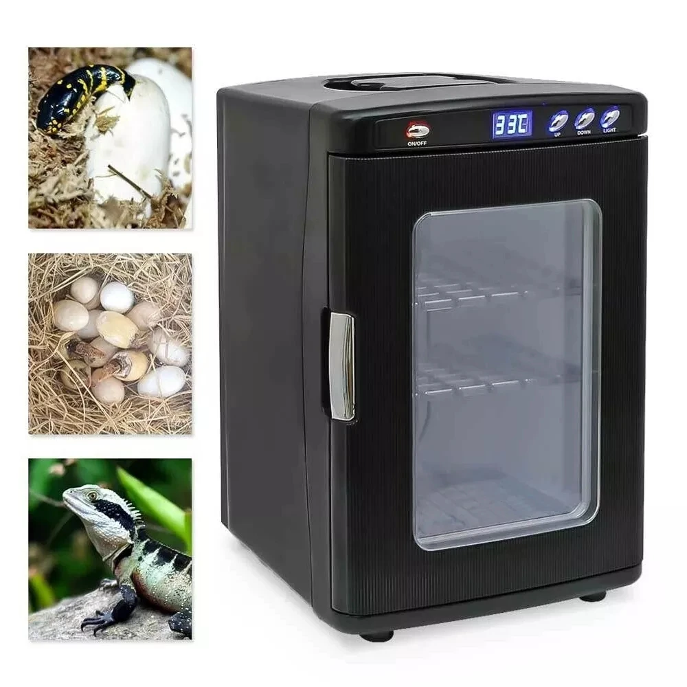 LED Digital Display Reptile Constant Temperature Incubator Machine for Hatching Lizard Turtle Snake Reptiles Eggs