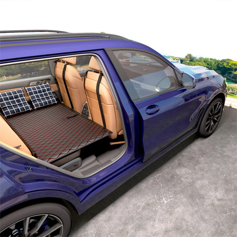 50.4 x 31.5 inch Non-Inflatable Car Mattress,Double-Sided Folding Car Bed Mattress SUV,Portable SUV Mattress Camping Outdoor