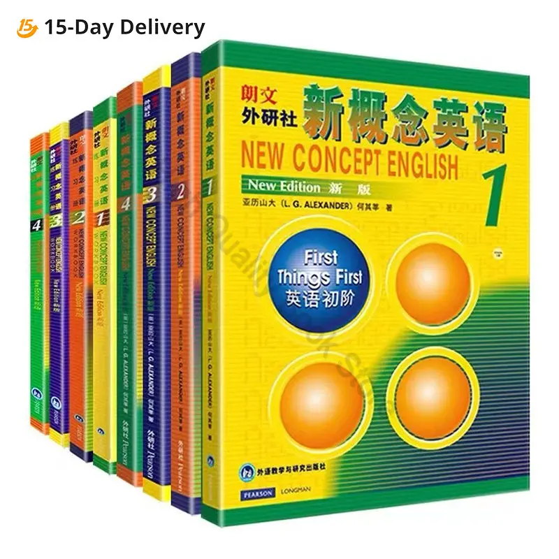 4-books-new-concept-english-full-set-of-1-4-textbooks-1-4-workbooks-students'-books-new-concepts-zero-based-learning-english