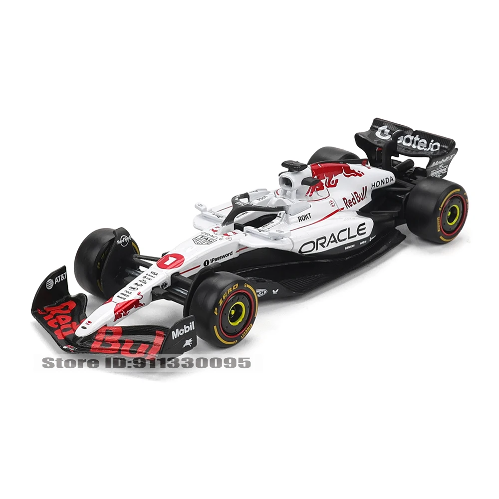 Bburago 1:43 F1 Red Bull RB21 2025 White Japan Station #1
