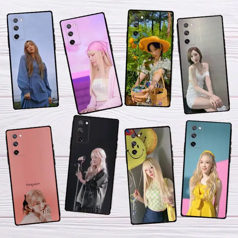 Custodia Per Telefono Taeyeon G-Generation Per Ragazze S-Snsd Per Samsungs23 S22 S21 S20 Ultra Pro S10 S30Plus 20 Cover Ultra Nera