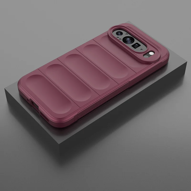 Premium Silicone Shockproof Frosted Phone Case - Soft, Skin-friendly, and Rugged Protection
