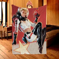 F-fallout Nuka Cola Bed Throw Blanket for Sofa Decoration Fluffy Soft Blankets & Throws Kid's Blanket King Size Knitted Plaid 1