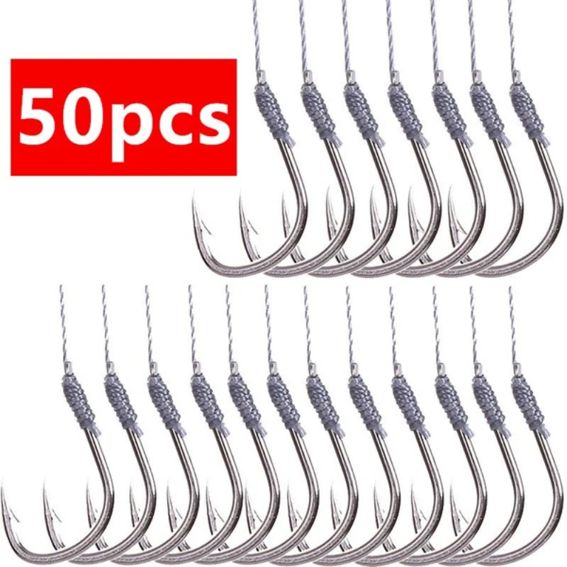 Fishing Hooks Fishing Line Fishing Gear Accessories Tied Fishing