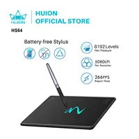 HUION HS64 Drawing Tablet 6x4 Inch Beginner Graphics OSU Tablet with Battery-Free Stylus 8192 for Windows, Mac, Android & Linux - Image 2
