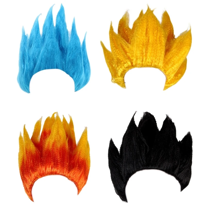 

Kids Boys Dragons Balls Gokus Anime Cosplay Super Saiyans Gokus for Halloween Party Synthetic Fiber