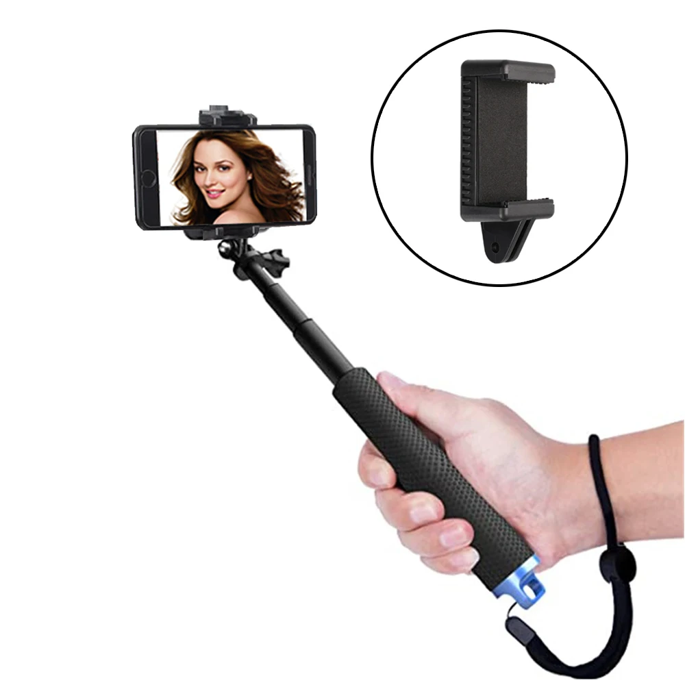 baton de perche a selfie extensible 1m10 max