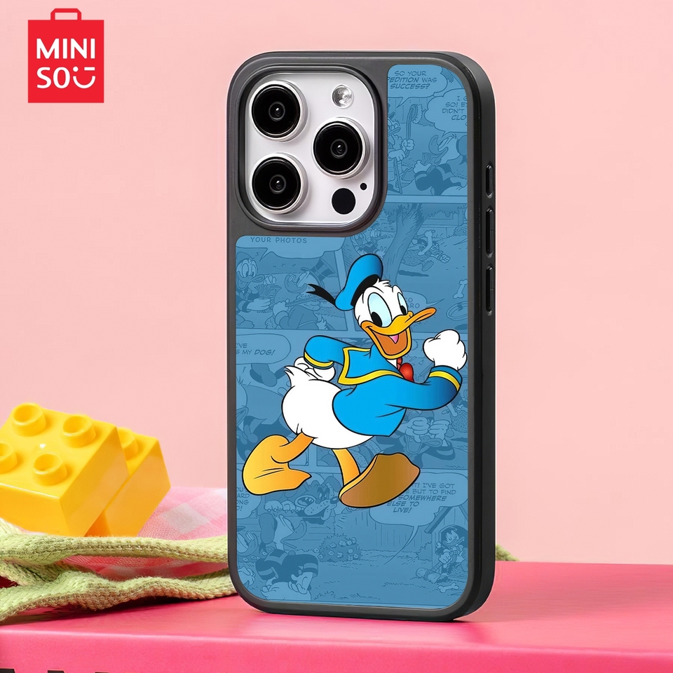 Disney Donald Duck phone case for iphone 16 15 14 plus 13 12 11 pro max cover Luxury funda cute cartoon animation cases carcasa