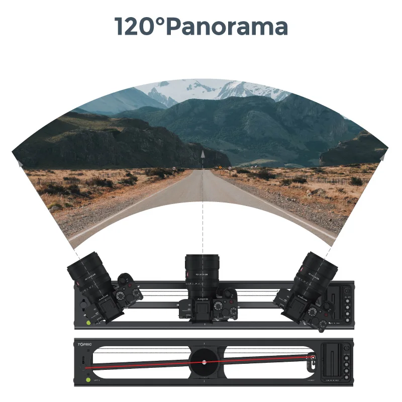 Accsoon TOPRIG S40 S60 Electric Rail Stabilizer DSLR Camera Follow Focus Chasing Delay Video Electric Control Camera Slider