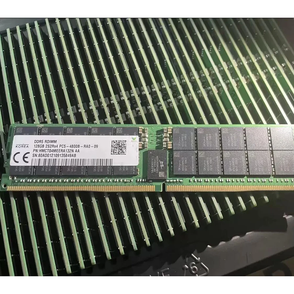 1 Pcs For SK Hynix RAM DDR5 4800 128G 2S2RX4 PC5-4800 RECC 128GB RDIMM Memory HMCT04MEERA132N 6 1 Pcs For SK Hynix RAM DDR5 4800 128G 2S2RX4 PC5-4800 RECC 128GB RDIMM Memory HMCT04MEERA132N - Image 4