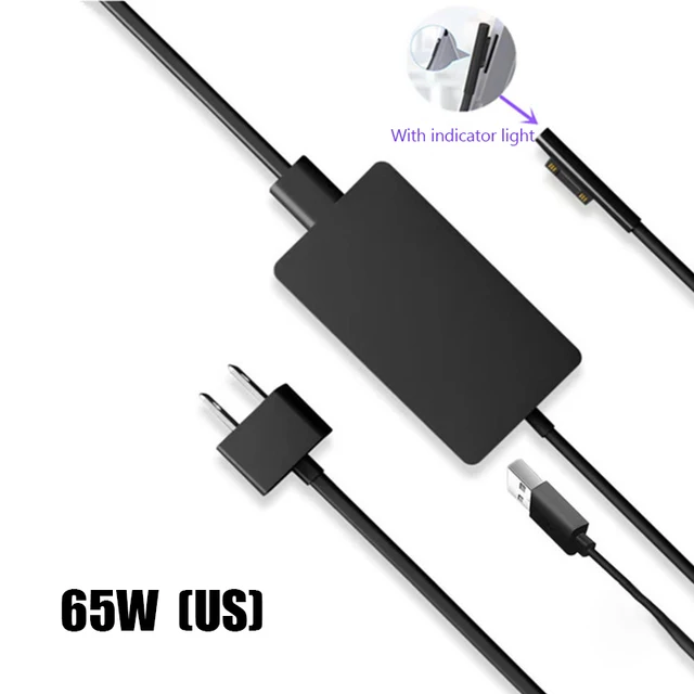 65W changer 15V Power Supply Laptop Notebook Adapter Charger for