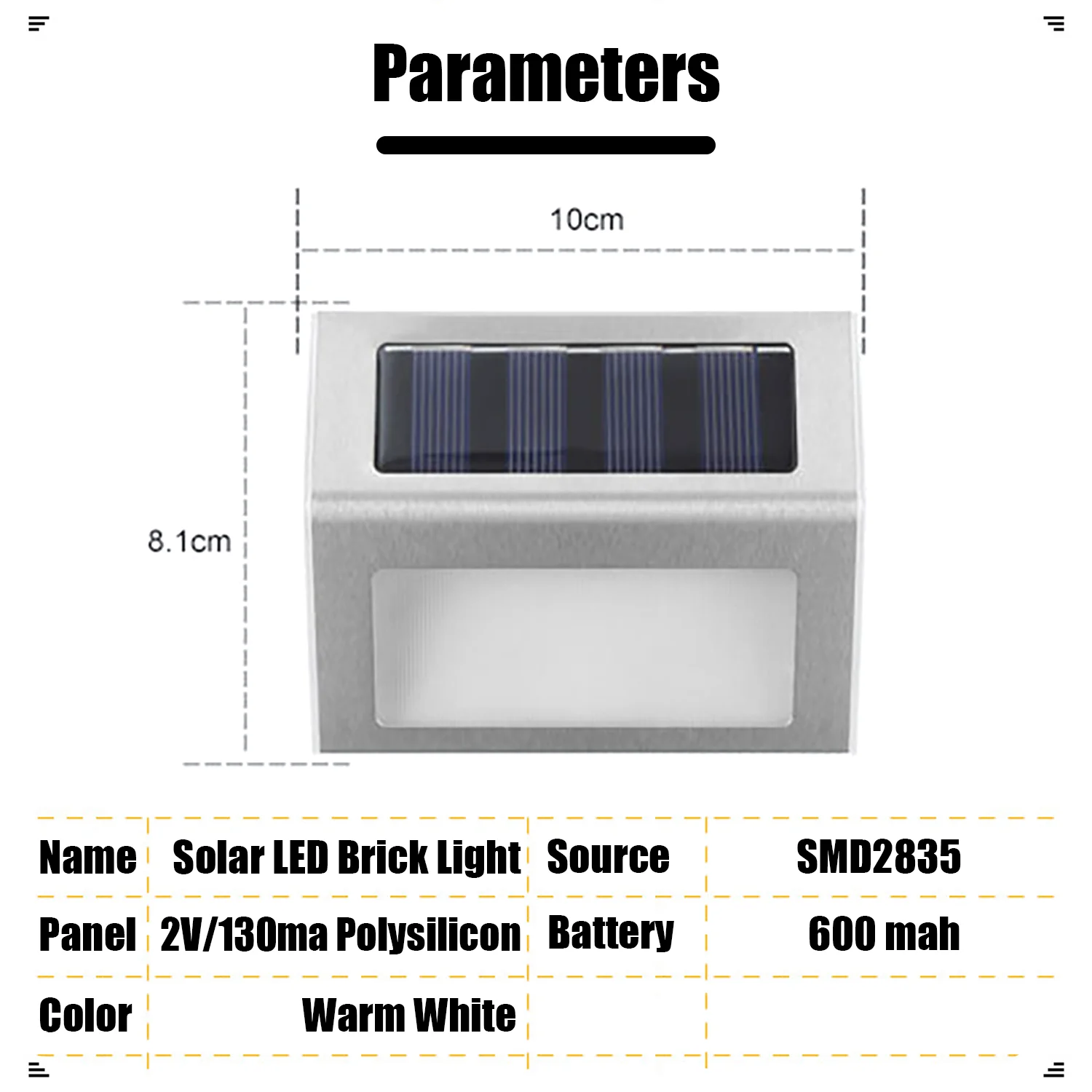 Solar LED Stair Lights 5