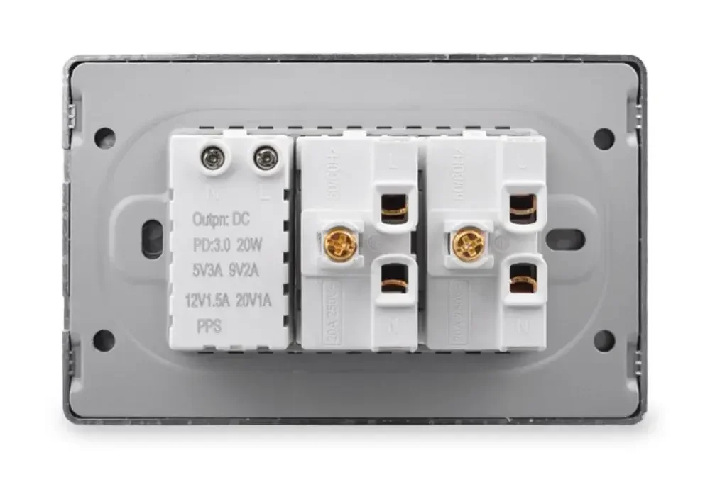 118 Rectangular PC Panel Rocker Switch Universal 16A Wall Switch for Home S7e68dc28786d4bd097493433c3062d16A