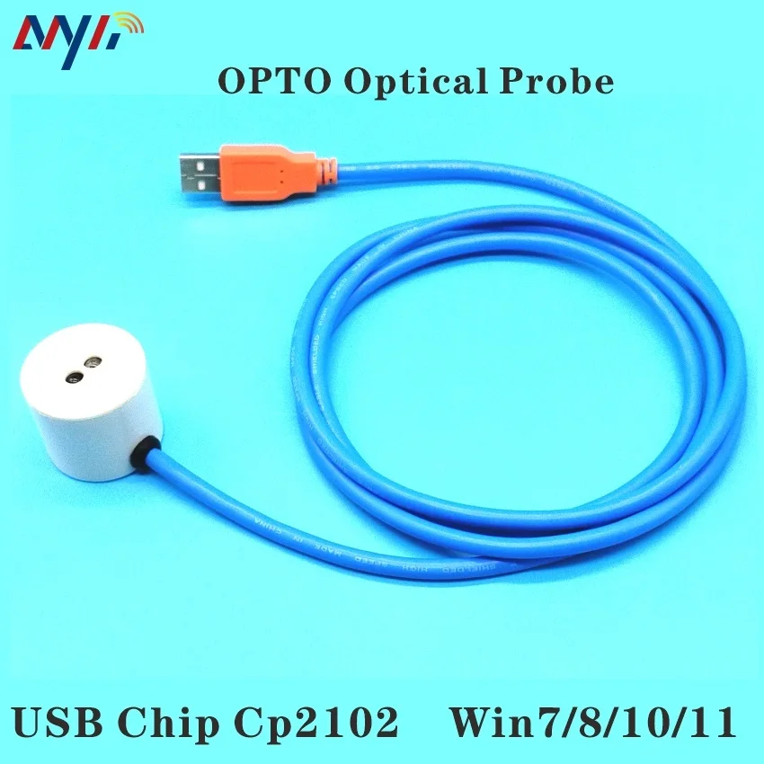 CP2102 USB to optical interface IR Near Infrared Adapter win7/8/10/11 DLMS/COSEM  940nm Android /Linux/ MAC