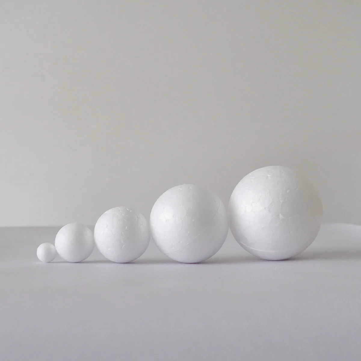 

Круглые шарики из пенопласта, украшения с английской планкой, разные диаметры