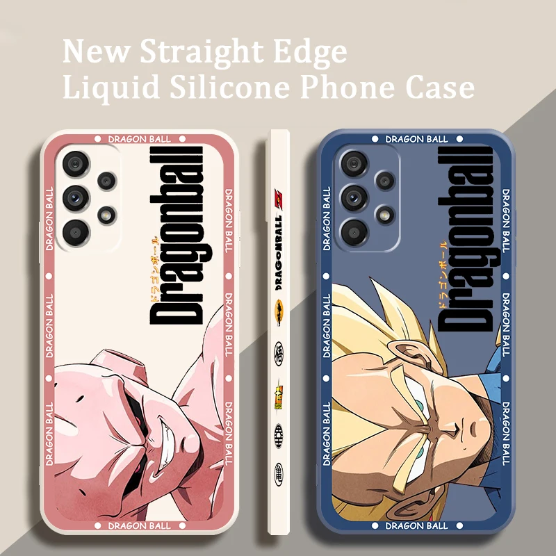 D-Dragon Vegeta Iv Buu Liquid Left Rope Per Samsung Note 20 10 A54 A31 A14 A03 A22 A34 A04 A24 Ultra Plus 5G Back Phone Case