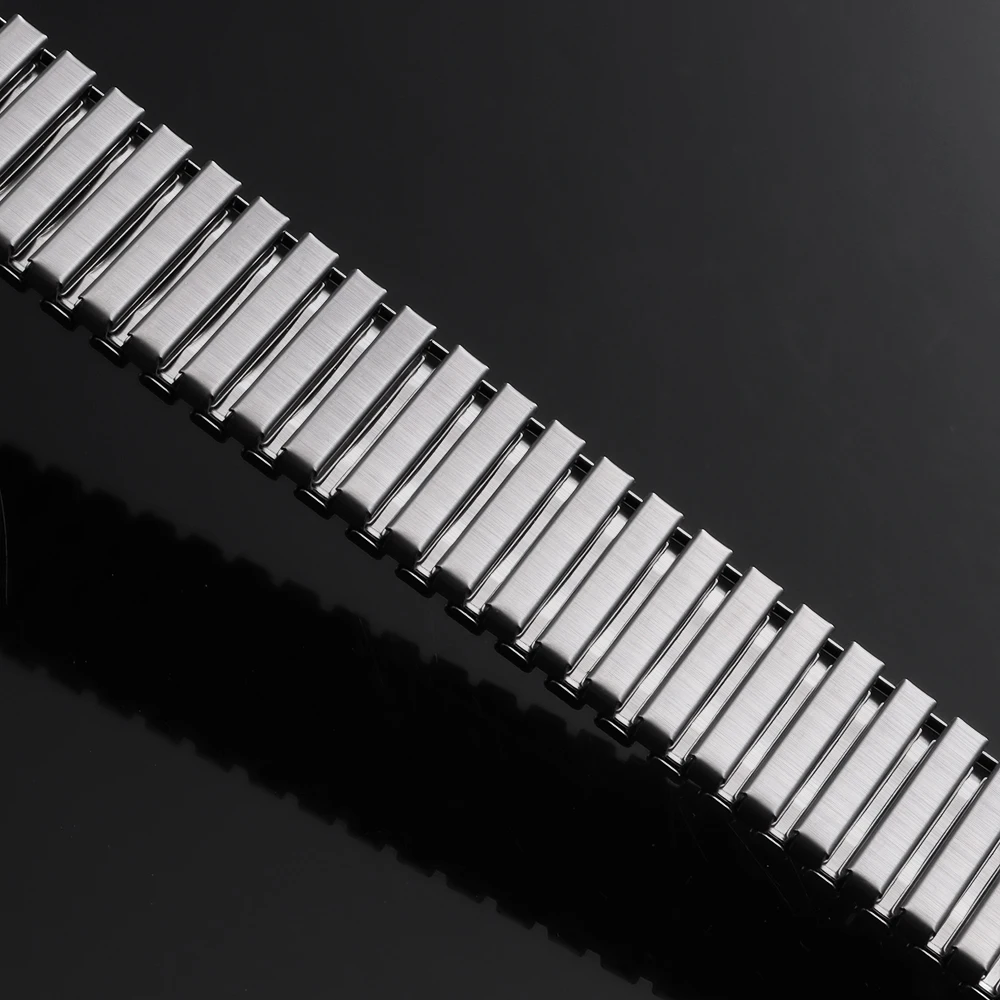 Universal Stainless Steel Elastic Stretch Watchband Replacement Bracelet