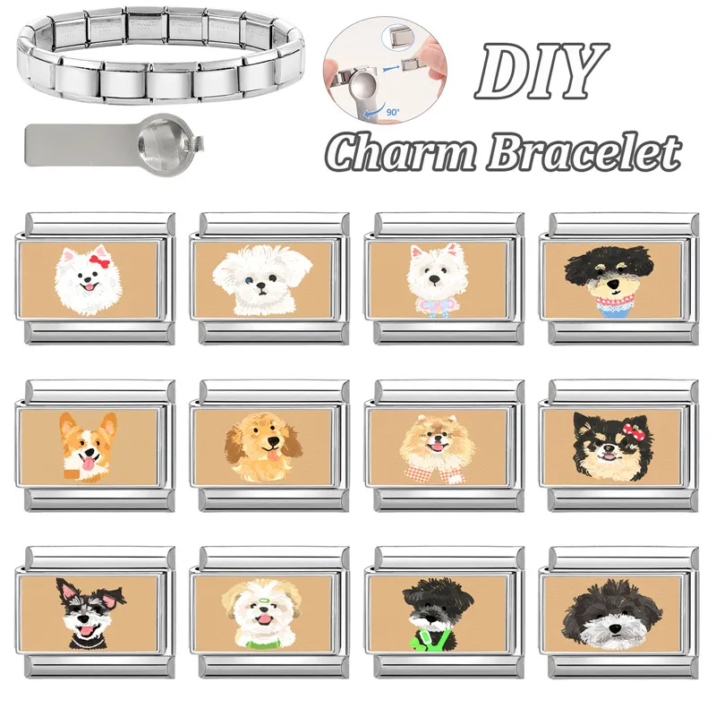 Italian Jewelry Charm Bracelet