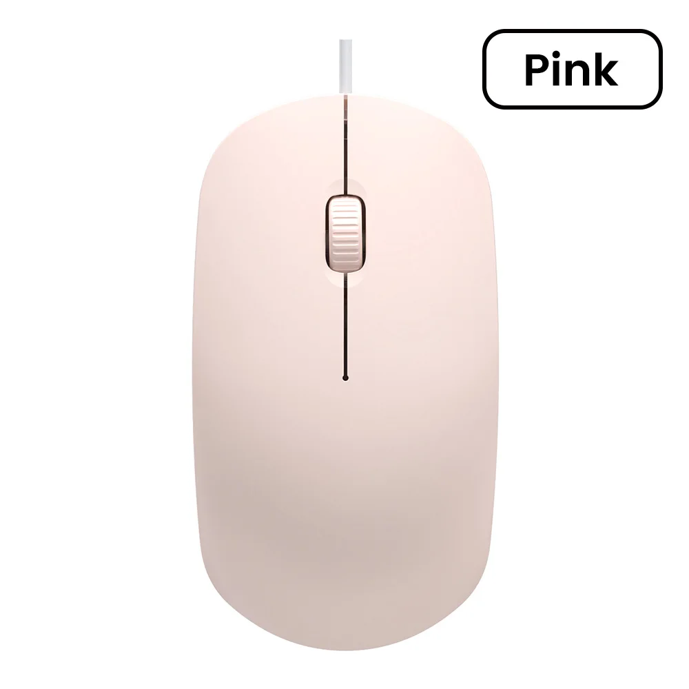 USB-Kabelmaus, 3 Tasten, 1200 DPI, optischer 3D-Roller, Heimbüro, leise Gaming-Maus, geeignet für Computer, PC, Laptop, Zubehör