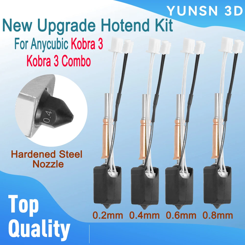 3DPLady | Hotend Set 24V kompatibel für Anycubic Kobra (Heatblock