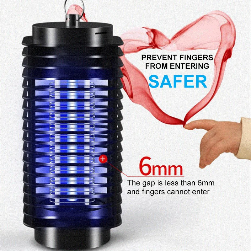 LED Mosquito Catcher, Electric Flytrap, Mosquito Killer Lamp, UV, Home Night Light, Anti Fly Trap, Insect Bug Repellent Pest