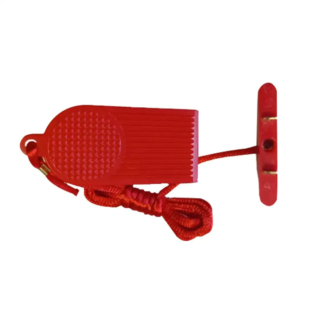 Clé D'arrêt D'urgence Pour Tapis De Course - Interrupteur De Sécurité à Double Insertion - Accessoire Fitness En Plastique Solide