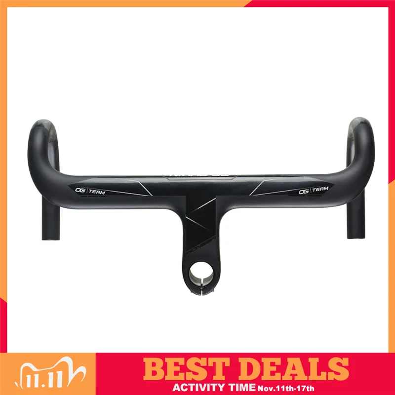 Aeronova - Guidon De Vélo De Route En Carbone Intégré, 28.6mm, 400/420