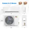24000 BTU Wifi Enabled Mini Split Air Conditioner & Heater w/ Heat Pump 2