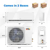 24000 BTU Wifi Enabled Mini Split Air Conditioner & Heater w/ Heat Pump 2