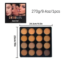 Palette de poudre de Contour mate, 16 couleurs, correcteur, Kit de poudre pressée, contrôle de l'huile, maquillage imperméable pour femmes, cosmétiques 3
