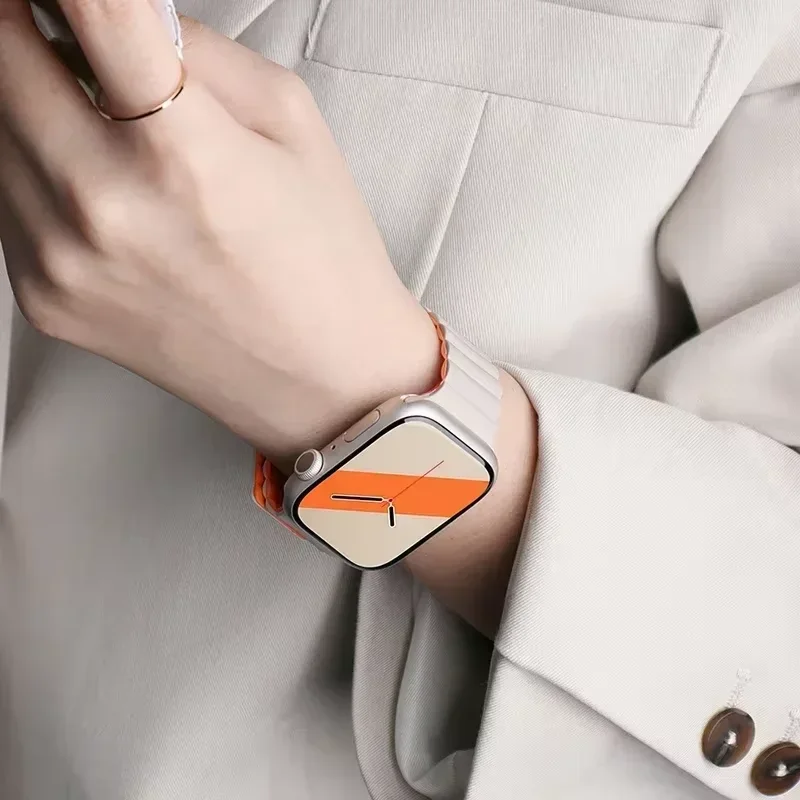 Magnetic Silicone Strap Bracelet
