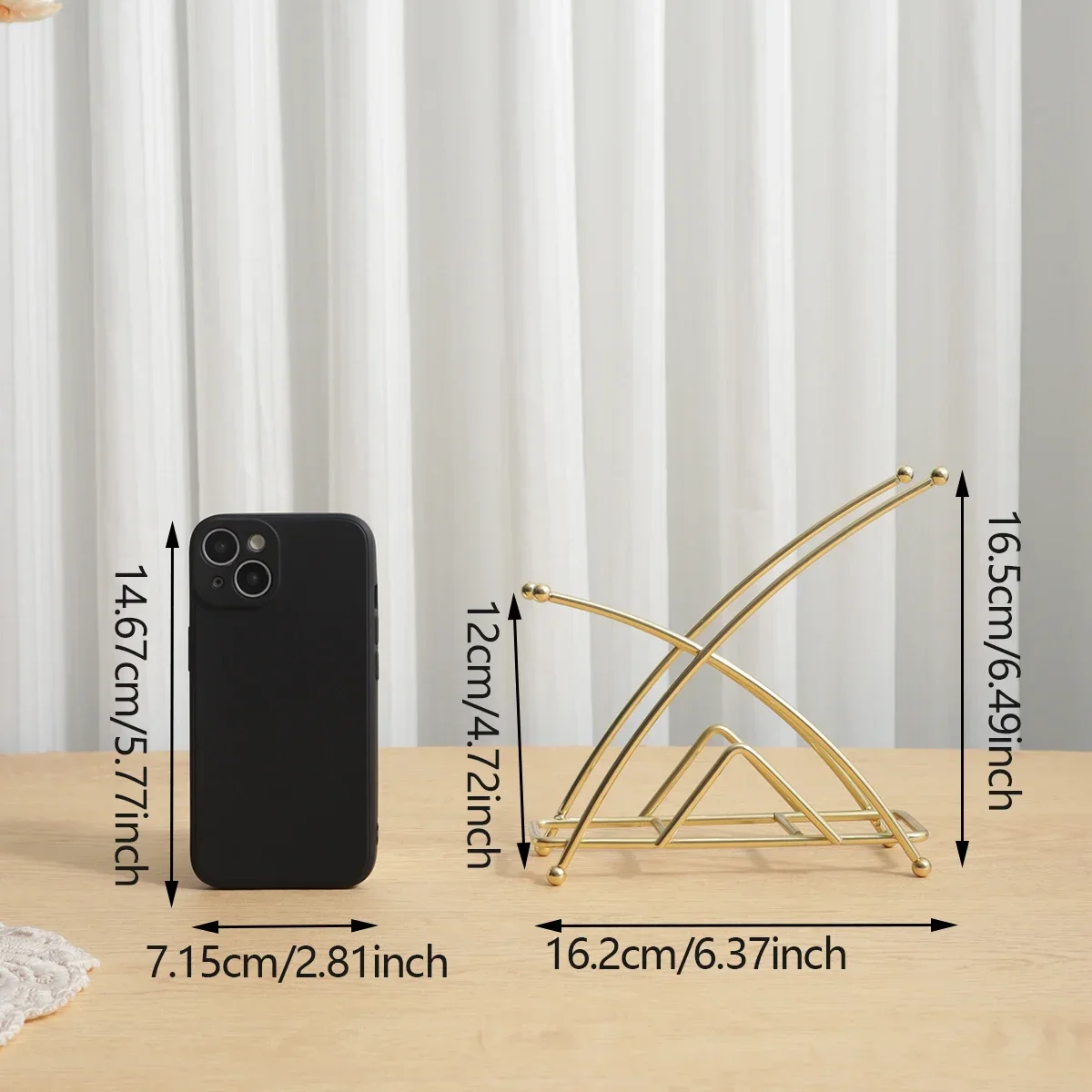 1pcs-Napkin Holder Metal Paper Stand Tissue Dispenser